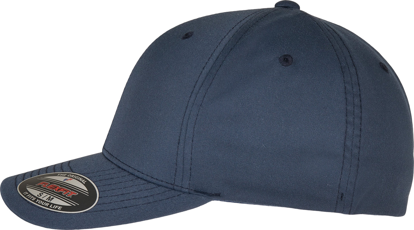 Flexfit By Yupoong Recycled Polyester Cap Adjustable Curved Visor S/M L/XL