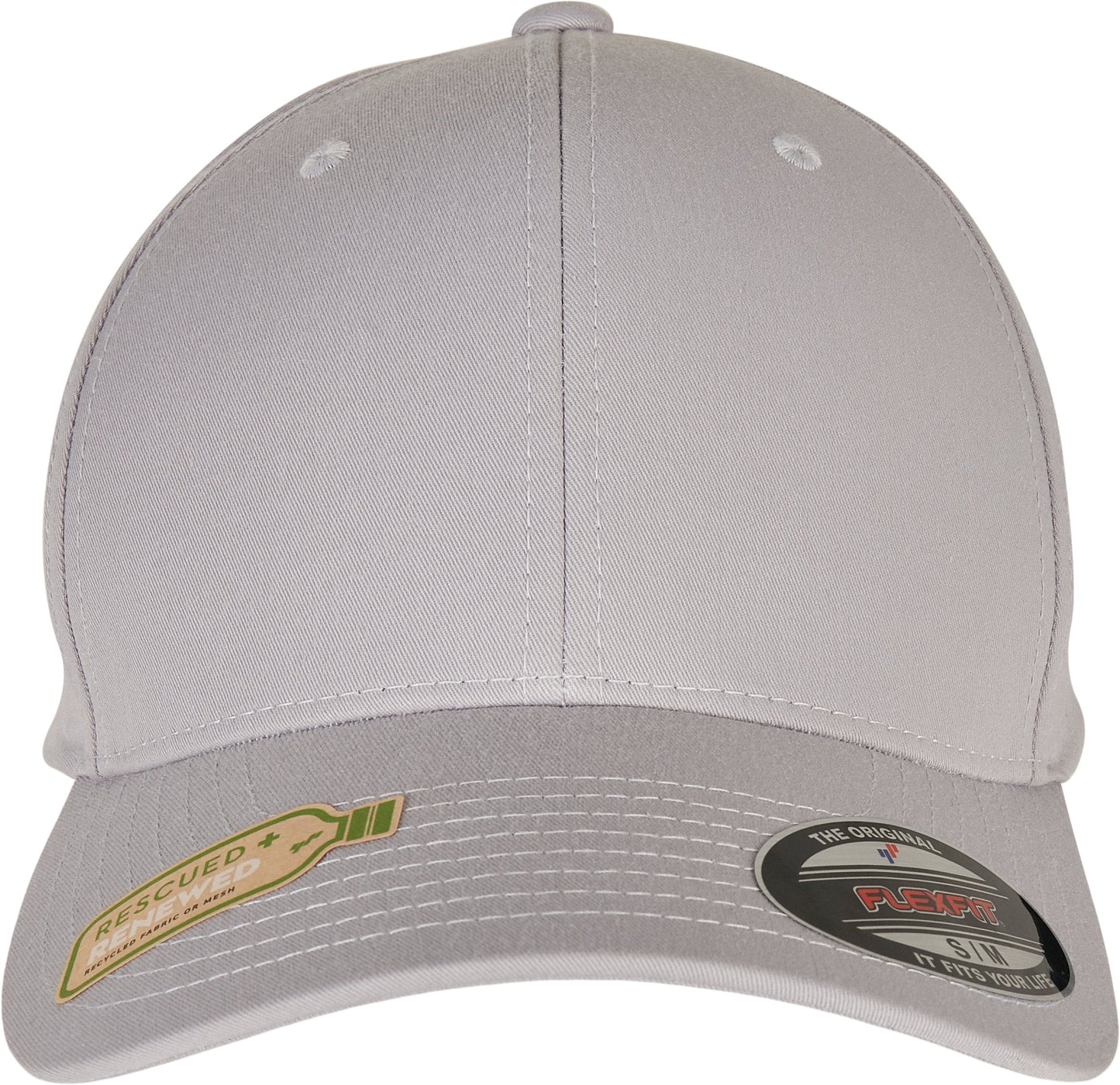 Flexfit By Yupoong Recycled Polyester Cap Adjustable Curved Visor S/M L/XL
