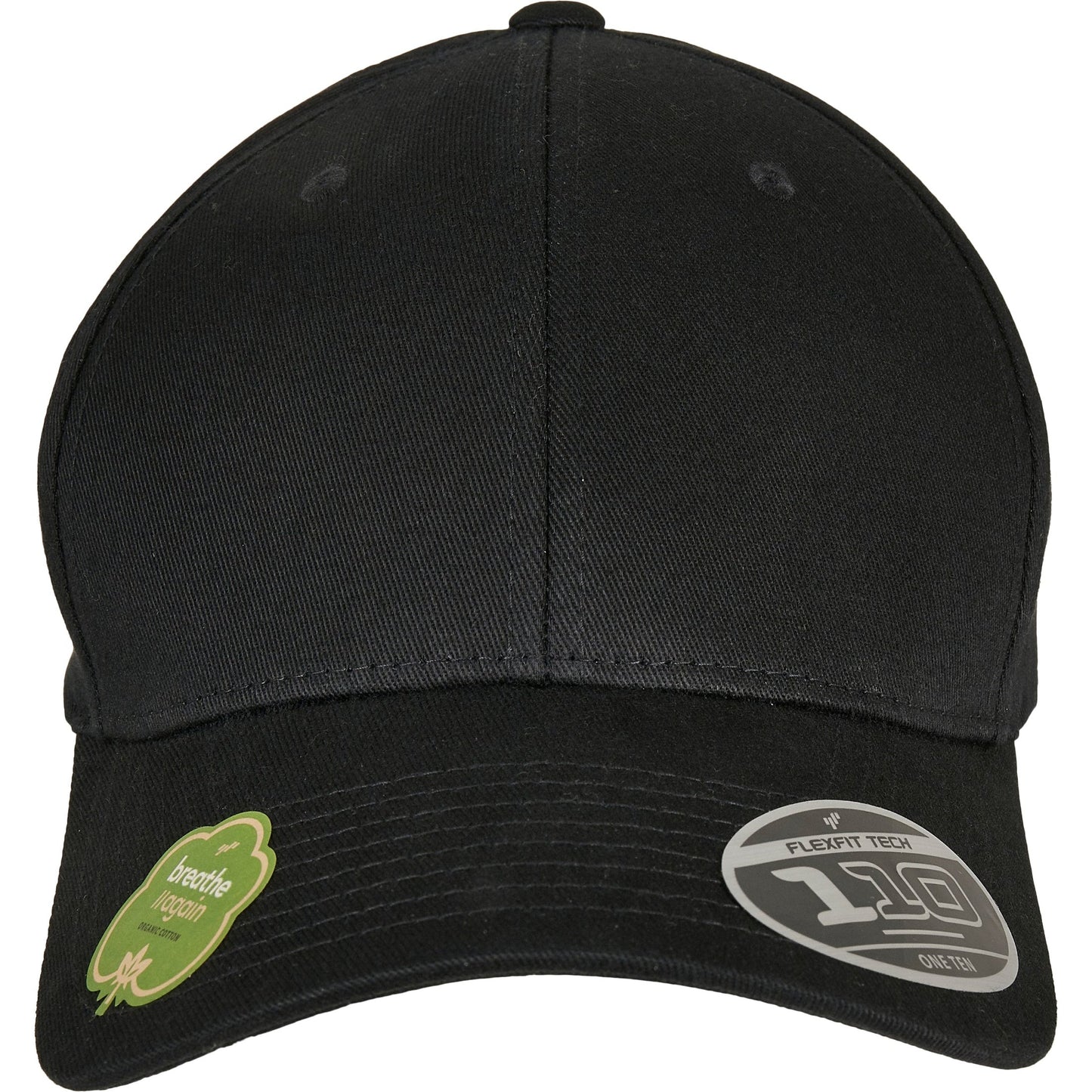 Flexfit 110 Organic Cap by Yupoong Adjustable Curved Visor One Size Fits All