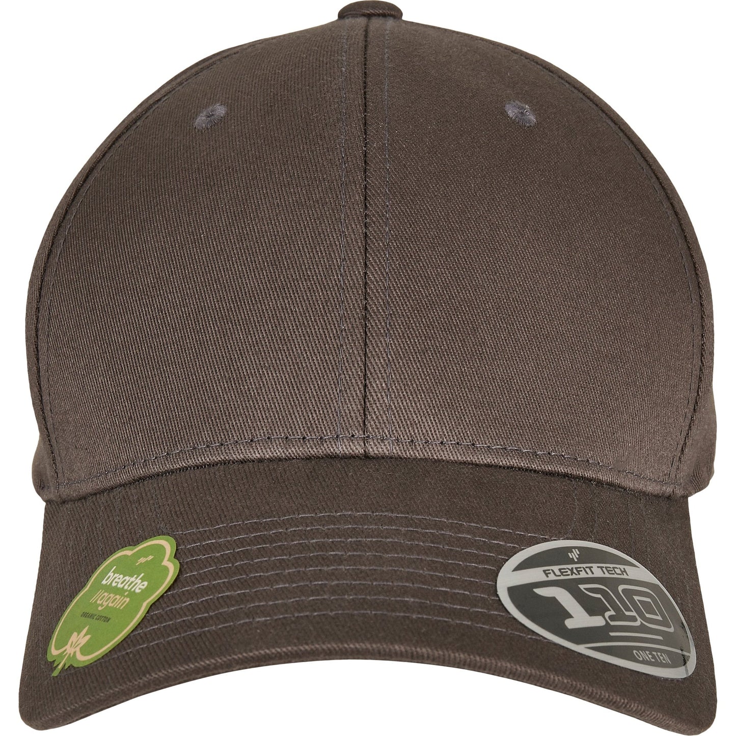 Flexfit 110 Organic Cap by Yupoong Adjustable Curved Visor One Size Fits All