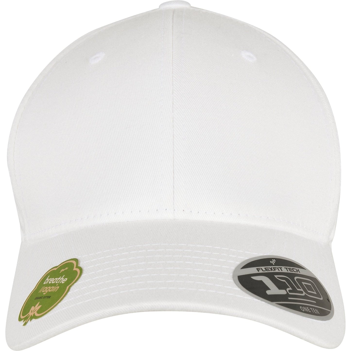 Flexfit 110 Organic Cap by Yupoong Adjustable Curved Visor One Size Fits All