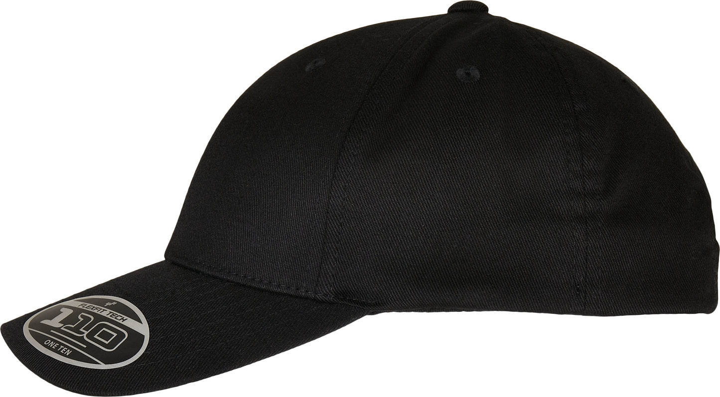 Flexfit 110 Curved Visor Snapback Cap Adjustable One Size Comfort Fit