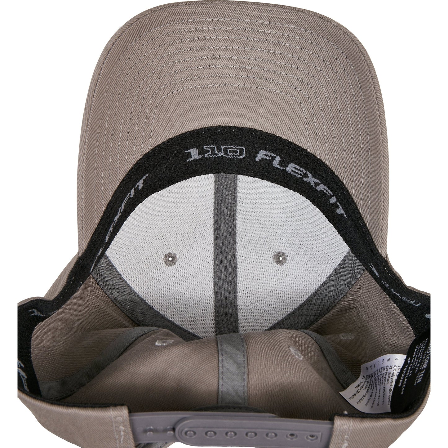 Flexfit 110 Curved Visor Snapback Cap Adjustable One Size Comfort Fit