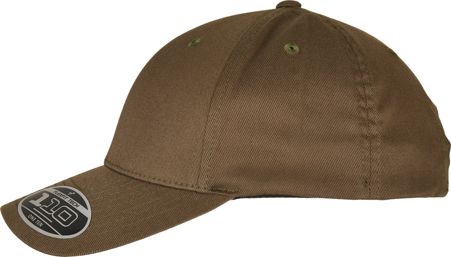 Flexfit 110 Curved Visor Snapback Cap Adjustable One Size Comfort Fit