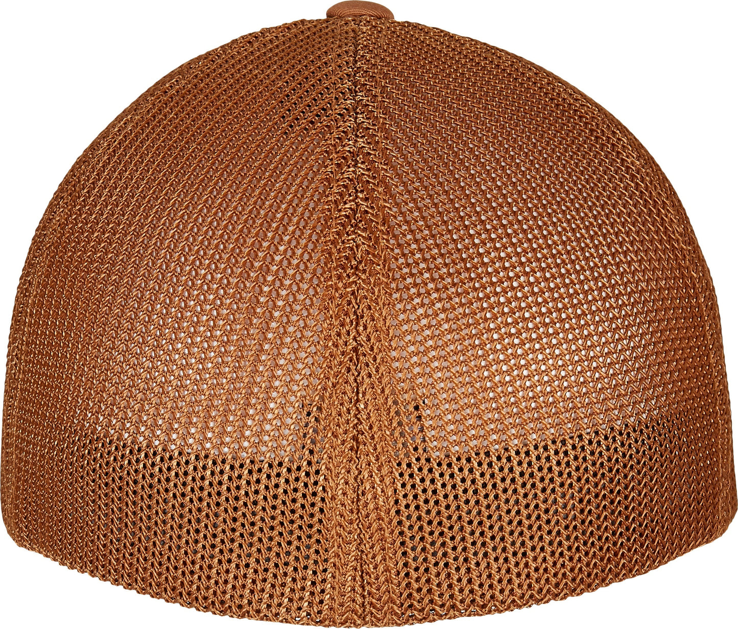 Flexfit By Yupoong Mesh Trucker Cap Curved Brim Comfortable One Size Black