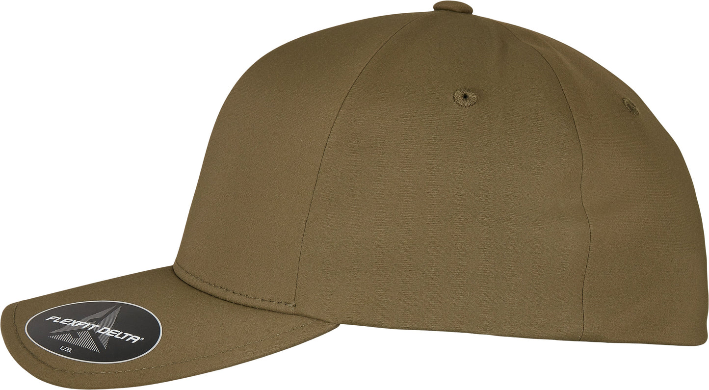 Flexfit Delta Cap by Yupoong Lightweight Seamless Sweat-Stain Resistant