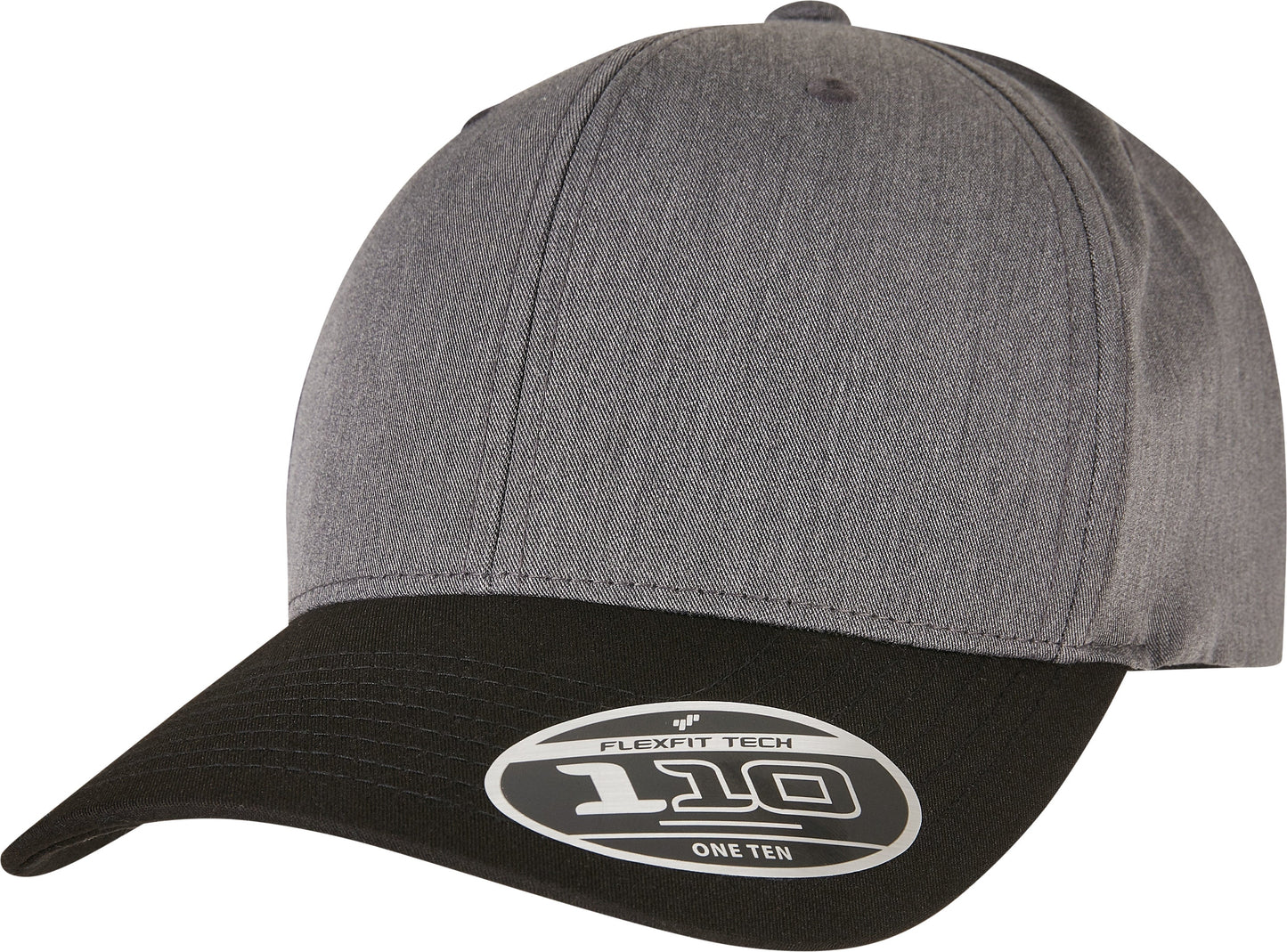 Flexfit By Yupoong 110 Melange Mix Cap Adjustable Snapback Six-Panel 58cm
