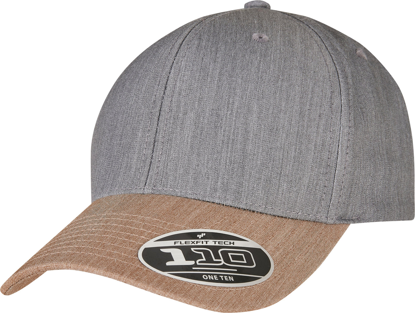 Flexfit By Yupoong 110 Melange Mix Cap Adjustable Snapback Six-Panel 58cm
