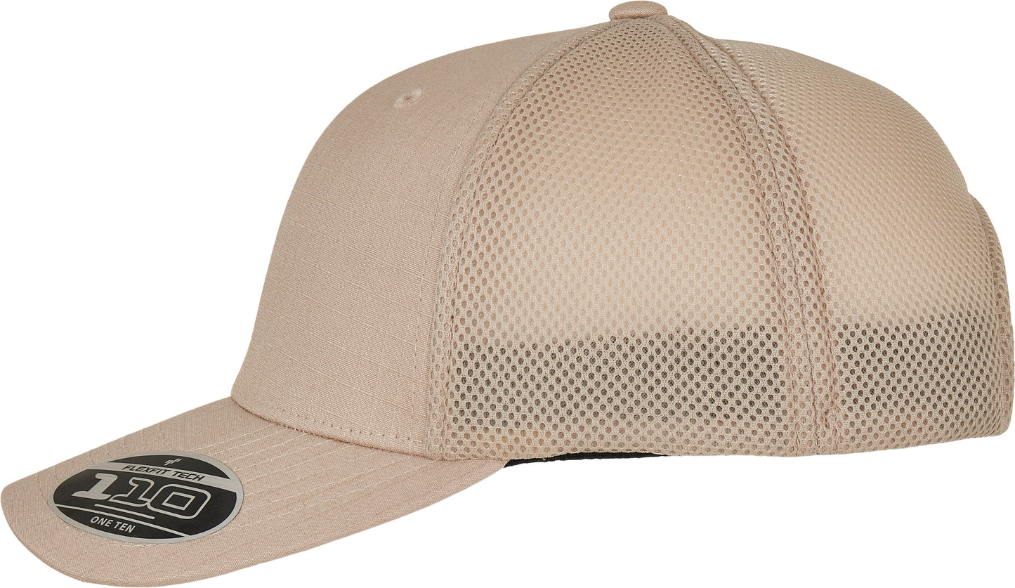 Flexfit By Yupoong 110 Ripstop Mesh Cap Snapback Adjustable One Size