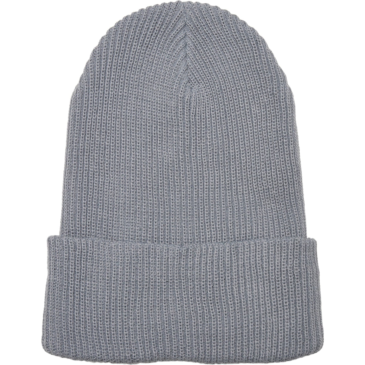 Flexfit Yupoong Recycled Yarn Ribbed Knit Beanie Eco-Friendly Cuffed Hat