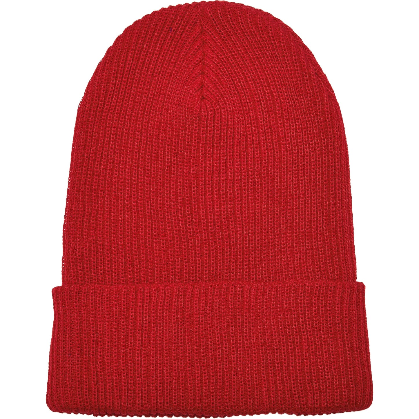 Flexfit Yupoong Recycled Yarn Ribbed Knit Beanie Eco-Friendly Cuffed Hat