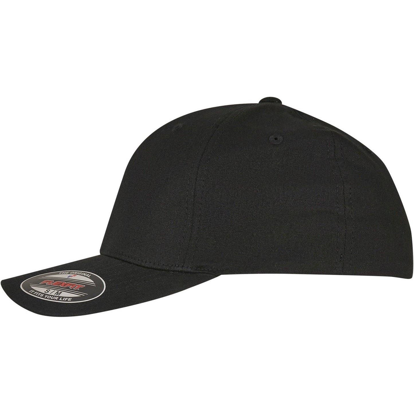 Flexfit By Yupoong V-Flexfit Cotton Twill Cap with Curved Visor - One Size