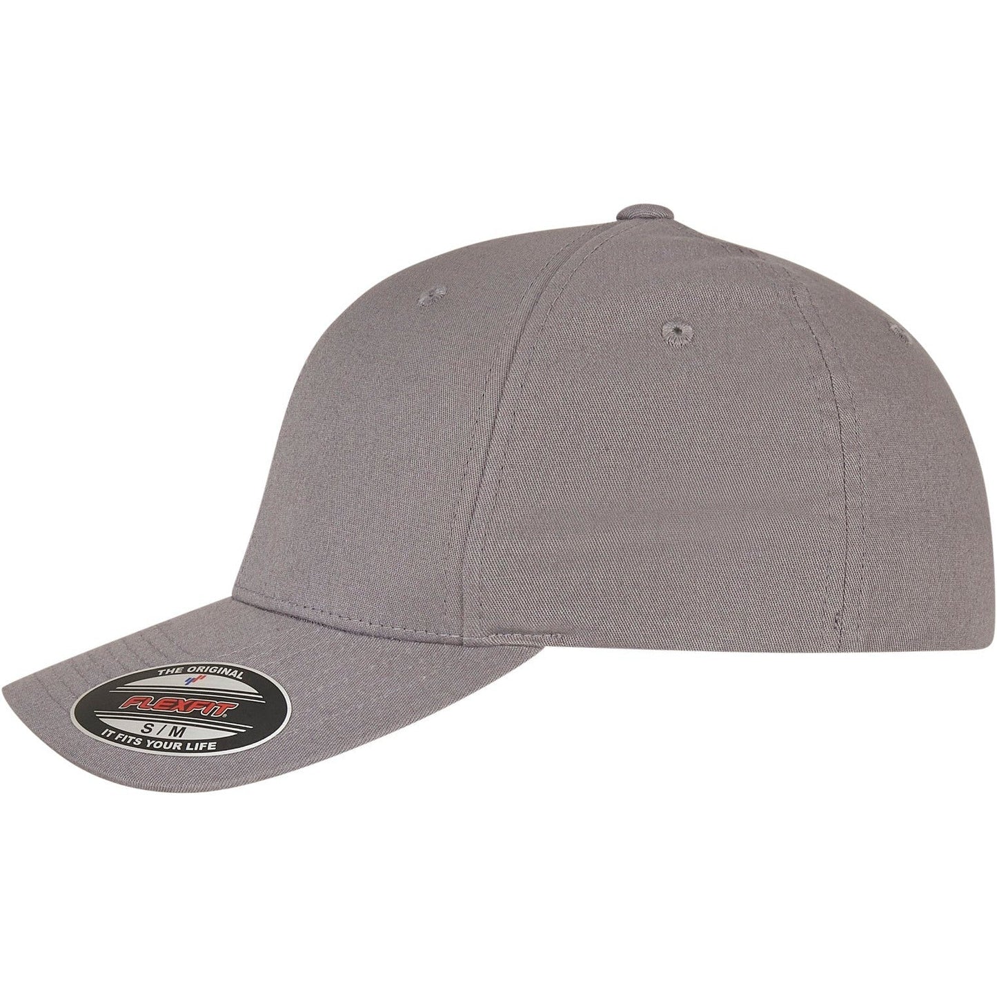Flexfit By Yupoong V-Flexfit Cotton Twill Cap with Curved Visor - One Size