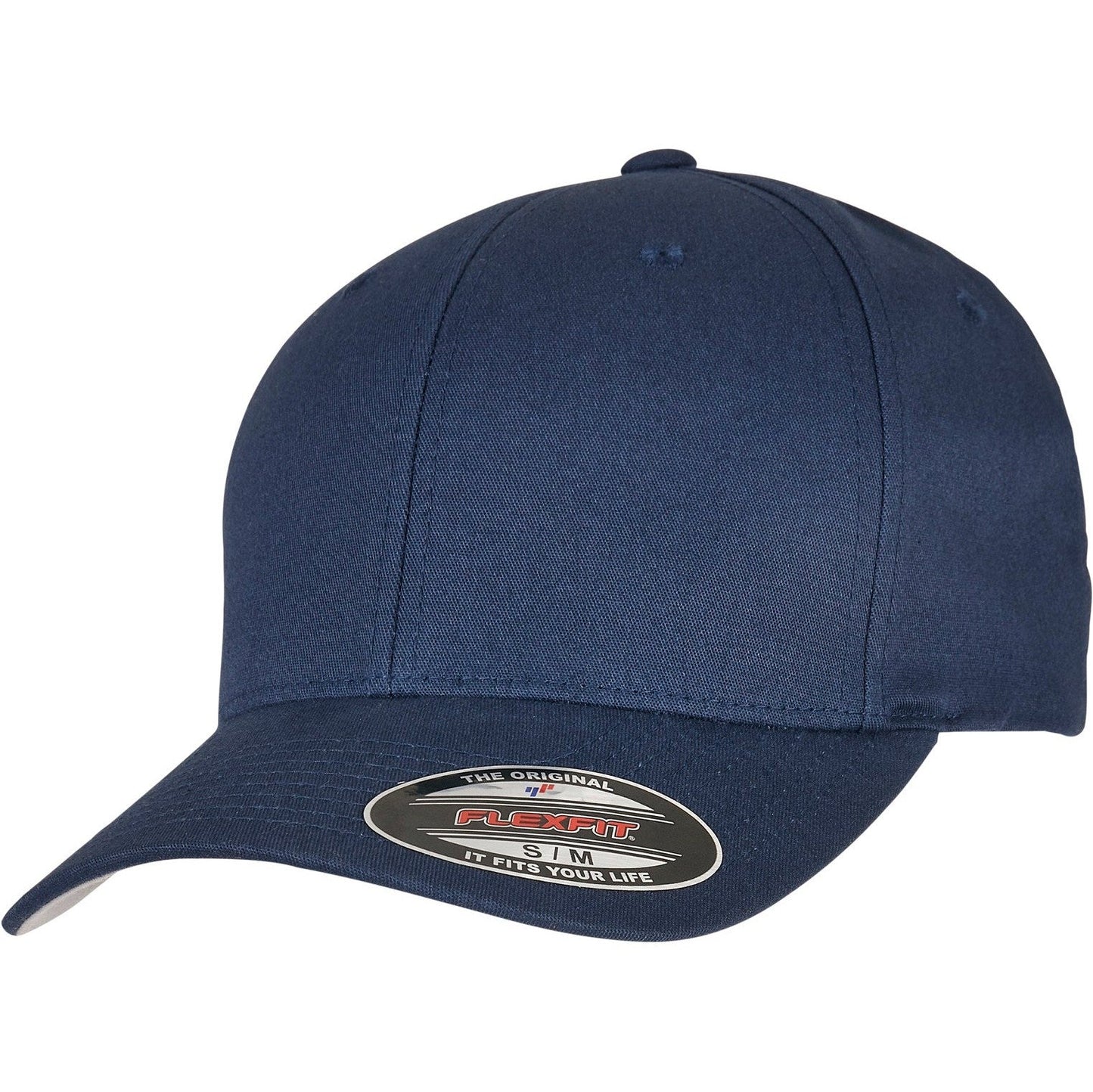 Flexfit By Yupoong V-Flexfit Cotton Twill Cap with Curved Visor - One Size