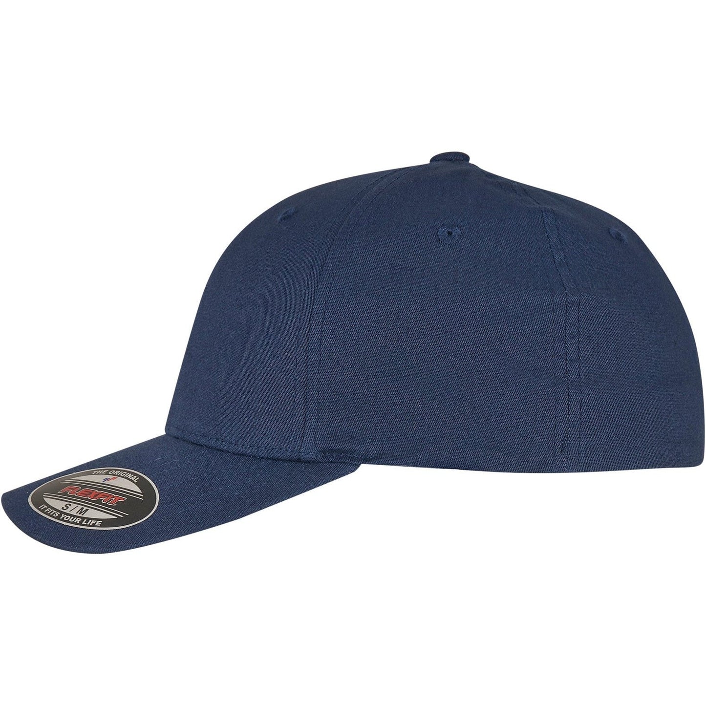 Flexfit By Yupoong V-Flexfit Cotton Twill Cap with Curved Visor - One Size