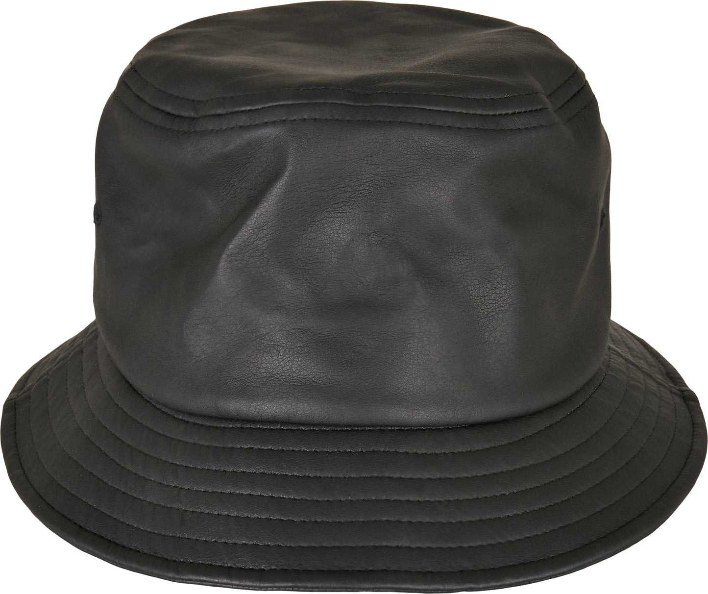 Flexfit Imitation Leather Bucket Hat 5003IL Quilted Brim One Size Streetwear