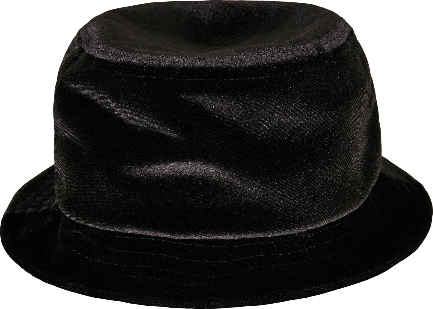 Flexfit Yupoong Velvet Bucket Hat 5003Vb Quilted Brim One Size Fashion Accessory