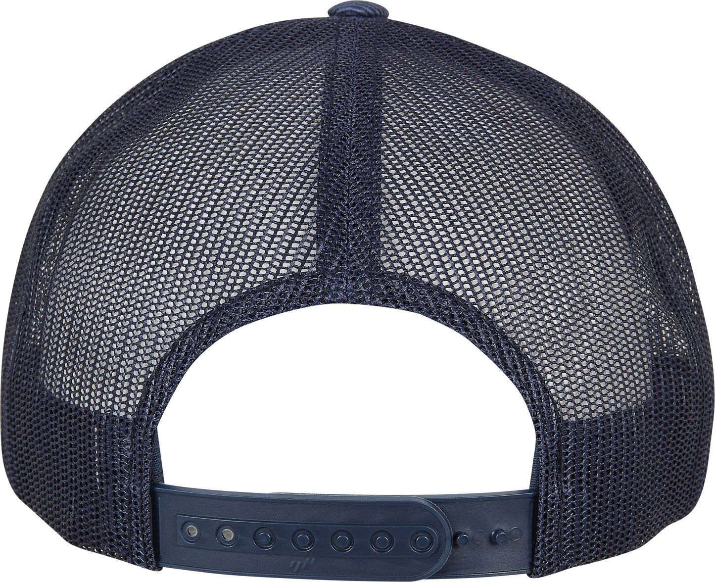 Flexfit Yupoong Denim Trucker Hat Snapback Flat Visor Six-Panel One Size