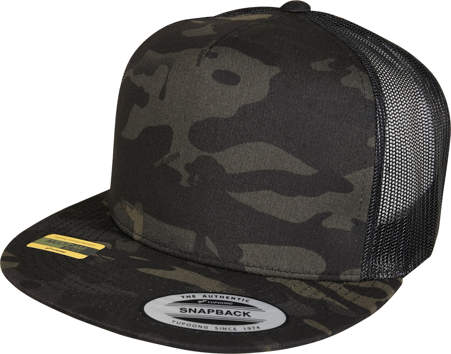 Flexfit Yupoong Multicam Trucker Cap Snapback Adjustable Mesh Back 6006Mc