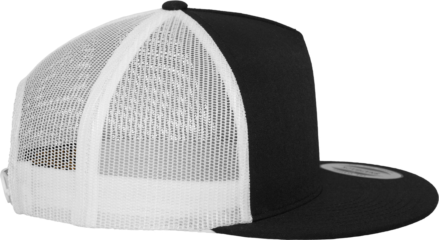 Flexfit Yupoong Classic Trucker Cap 2-Tone Snapback Flat Visor One Size