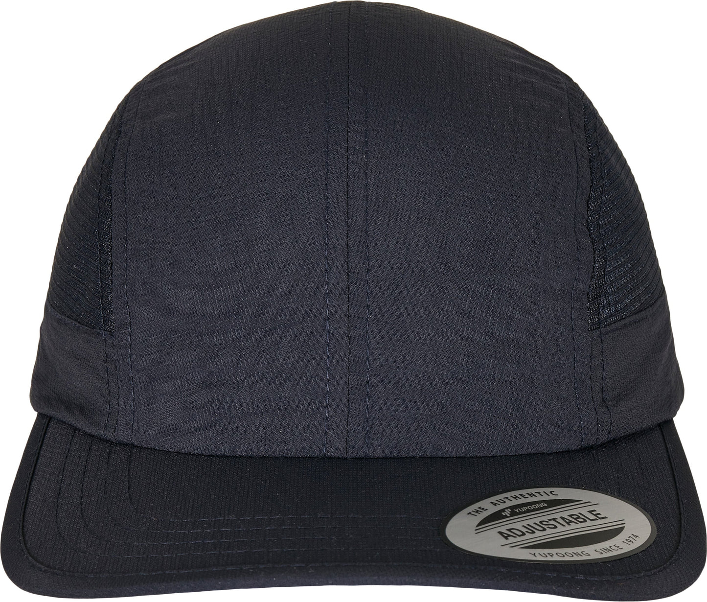 Flexfit Yupoong Nylon Snapback Cap with Mesh Inserts Adjustable Flat Visor