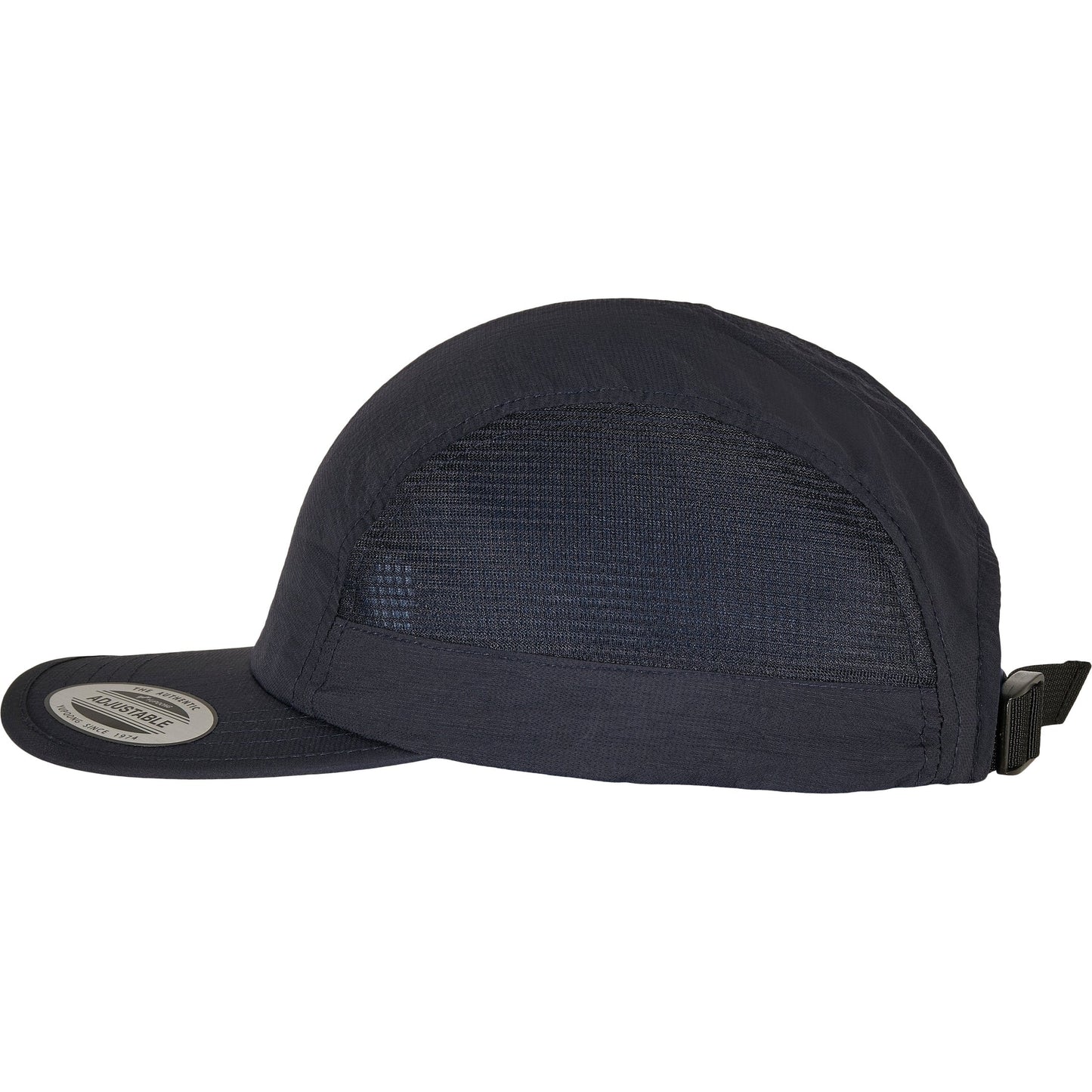 Flexfit Yupoong Nylon Snapback Cap with Mesh Inserts Adjustable Flat Visor