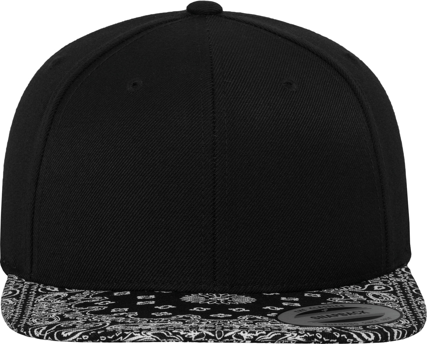 Flexfit Yupoong Bandana Snapback Cap Aztec Pattern Flat Visor One Size
