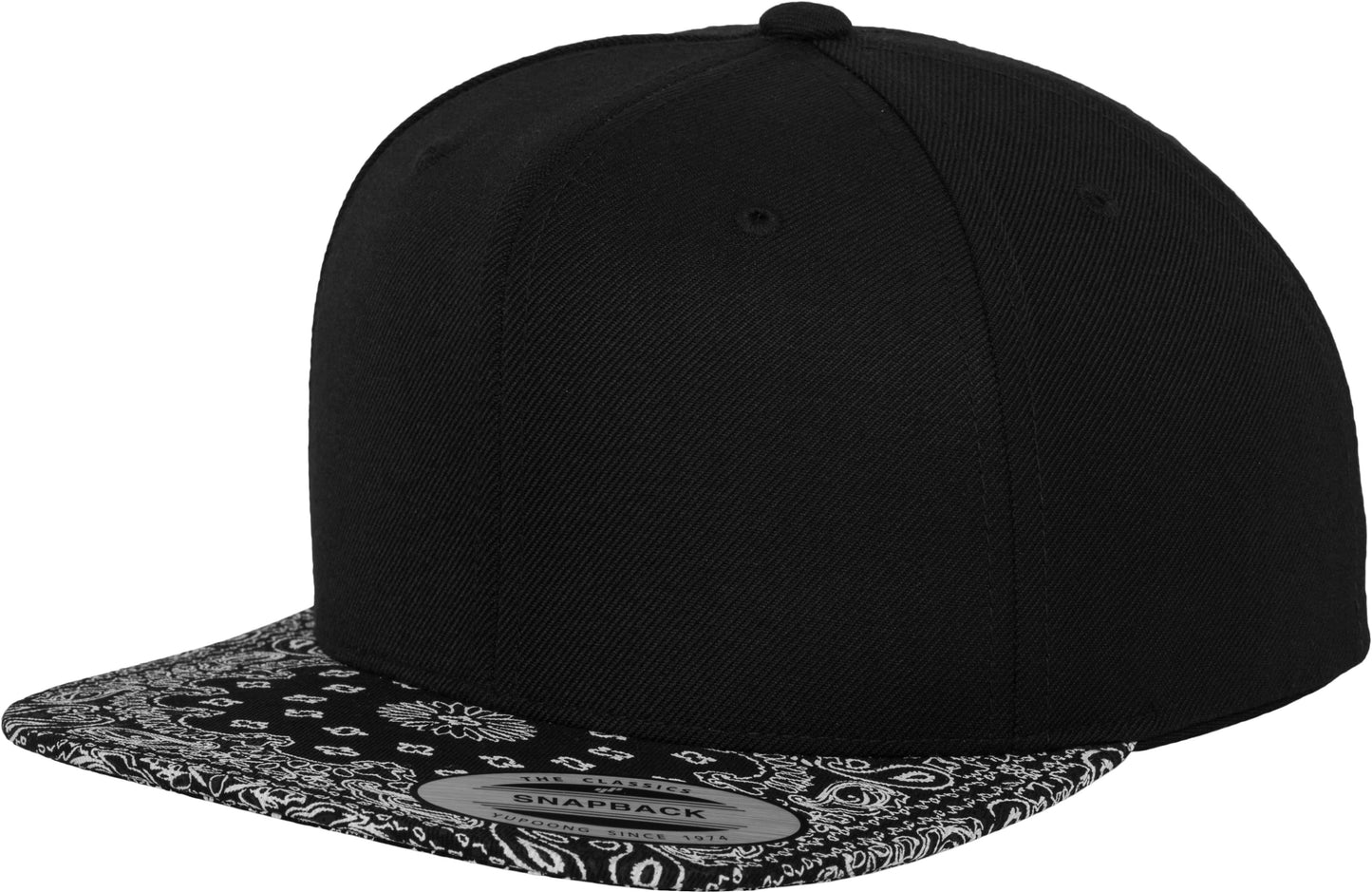 Flexfit Yupoong Bandana Snapback Cap Aztec Pattern Flat Visor One Size