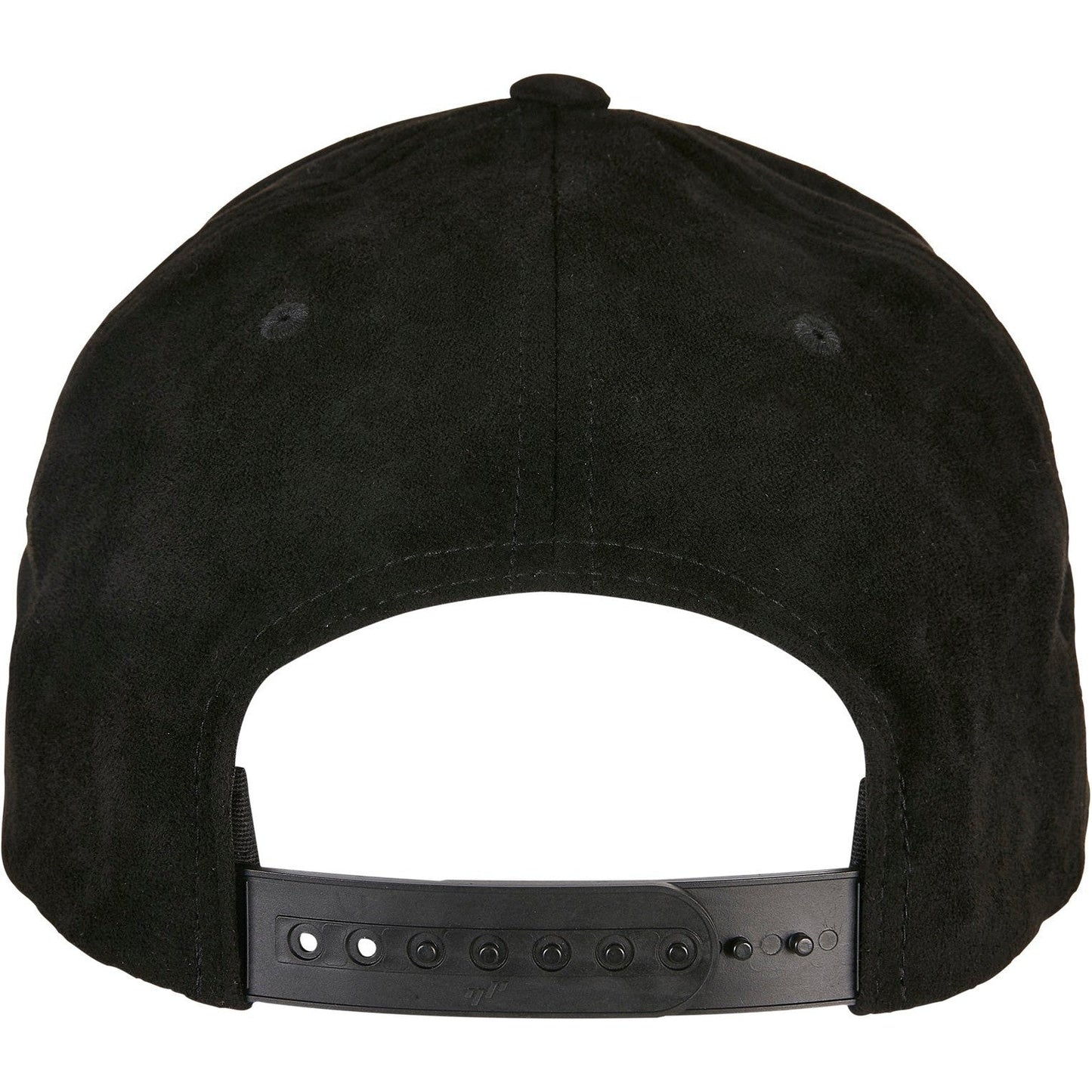 Flexfit Yupoong Imitation Suede Leather Snapback Cap Flat Visor Six-Panel