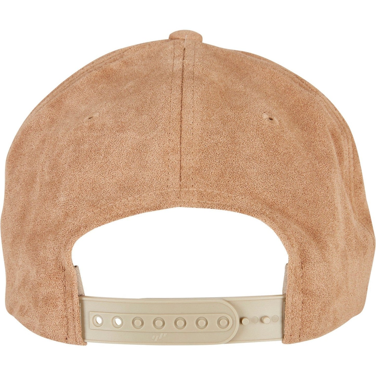 Flexfit Yupoong Imitation Suede Leather Snapback Cap Flat Visor Six-Panel