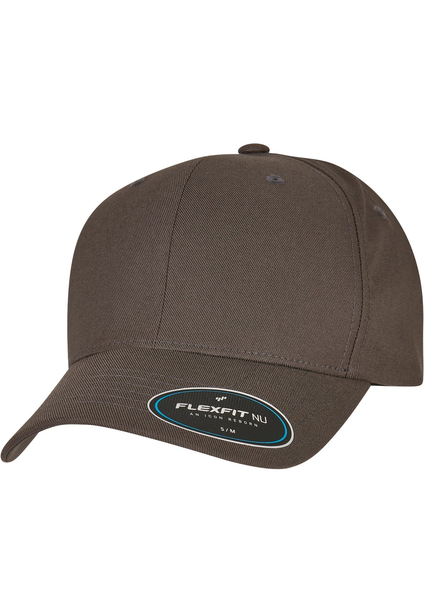 Flexfit By Yupoong 6100NU Cap Curved Visor Six-Panel Soft Fabric One Size