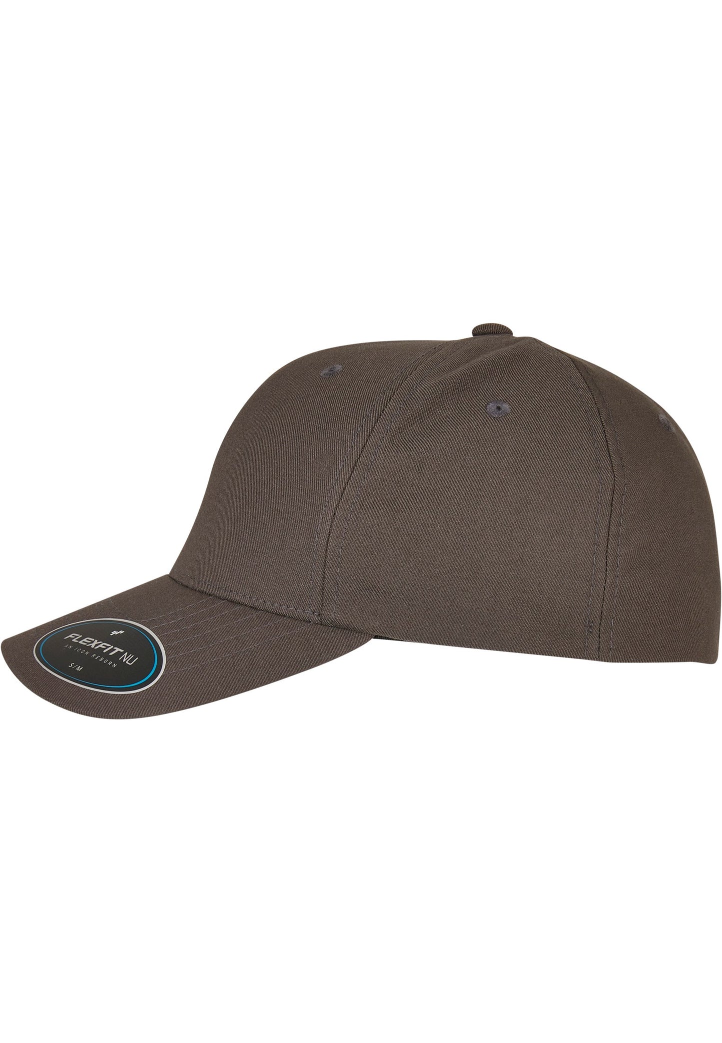 Flexfit By Yupoong 6100NU Cap Curved Visor Six-Panel Soft Fabric One Size