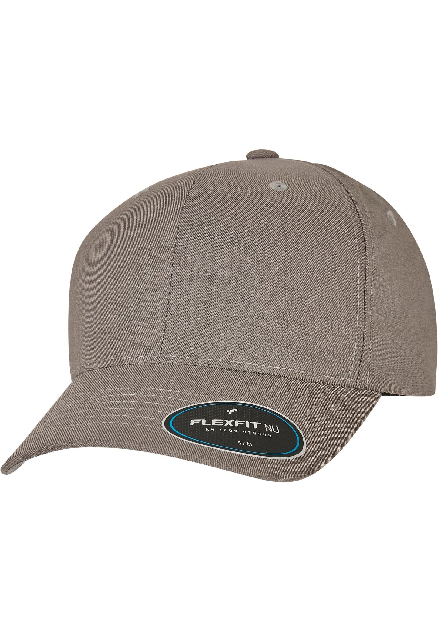 Flexfit By Yupoong 6100NU Cap Curved Visor Six-Panel Soft Fabric One Size