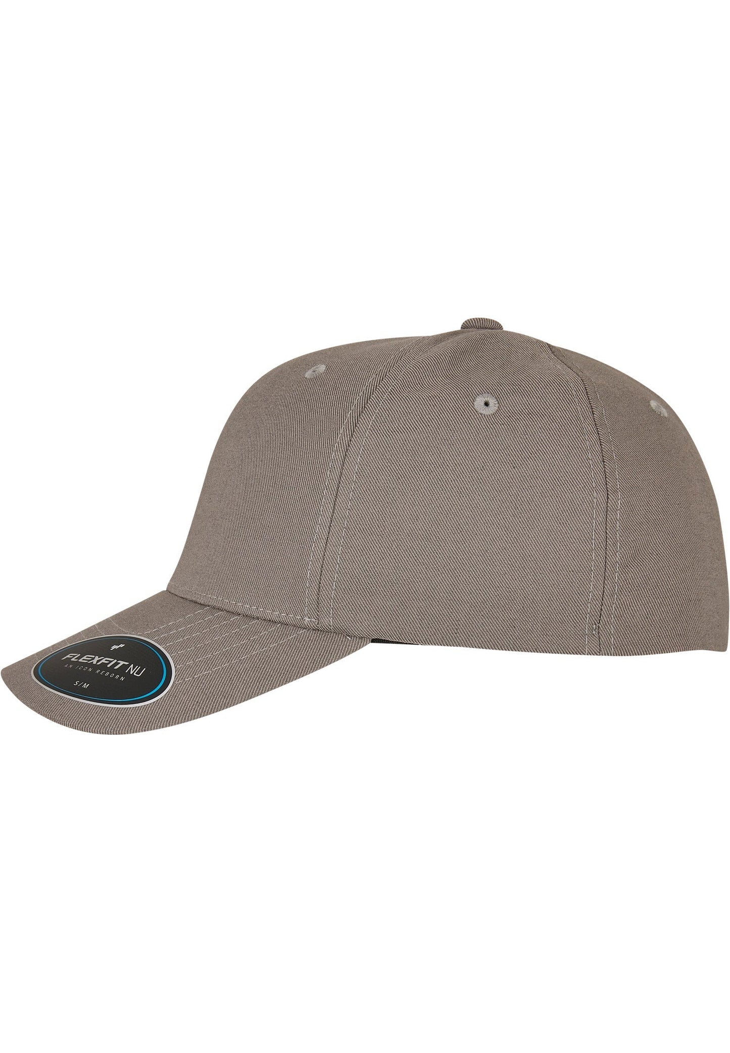 Flexfit By Yupoong 6100NU Cap Curved Visor Six-Panel Soft Fabric One Size