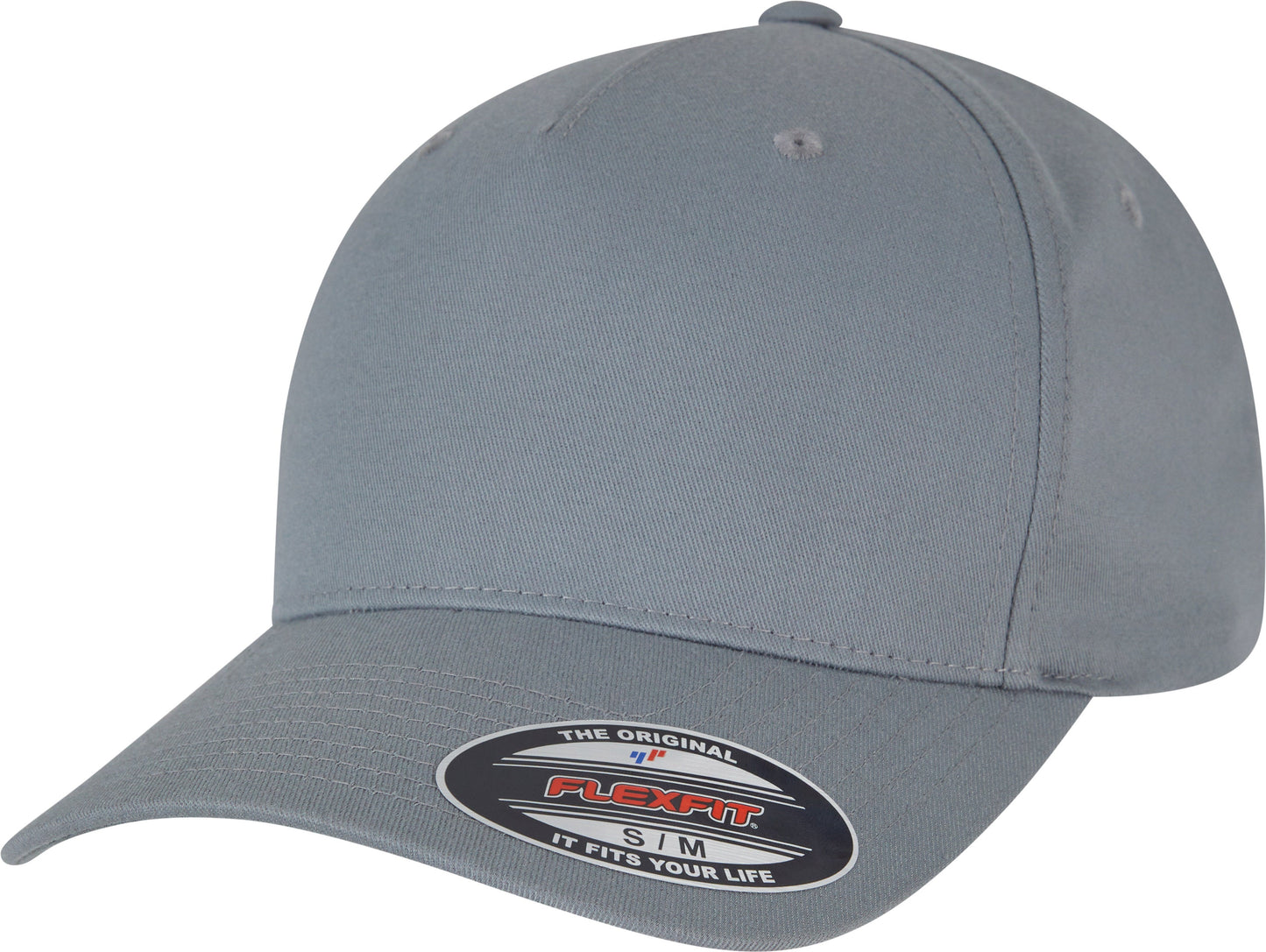 Flexfit By Yupoong 5-Panel Cap with Curved Visor and Flexfit Technology