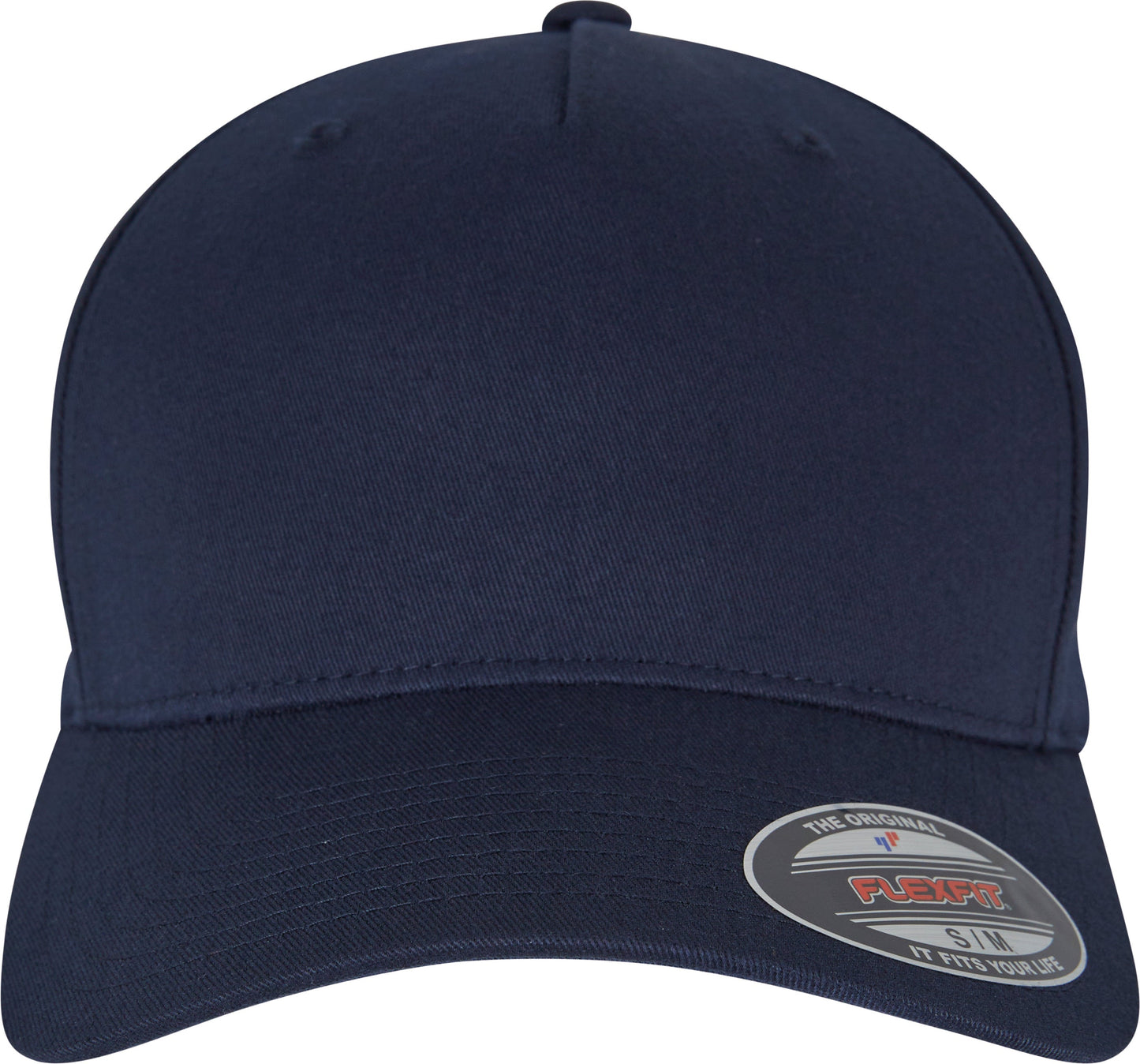 Flexfit By Yupoong 5-Panel Cap with Curved Visor and Flexfit Technology