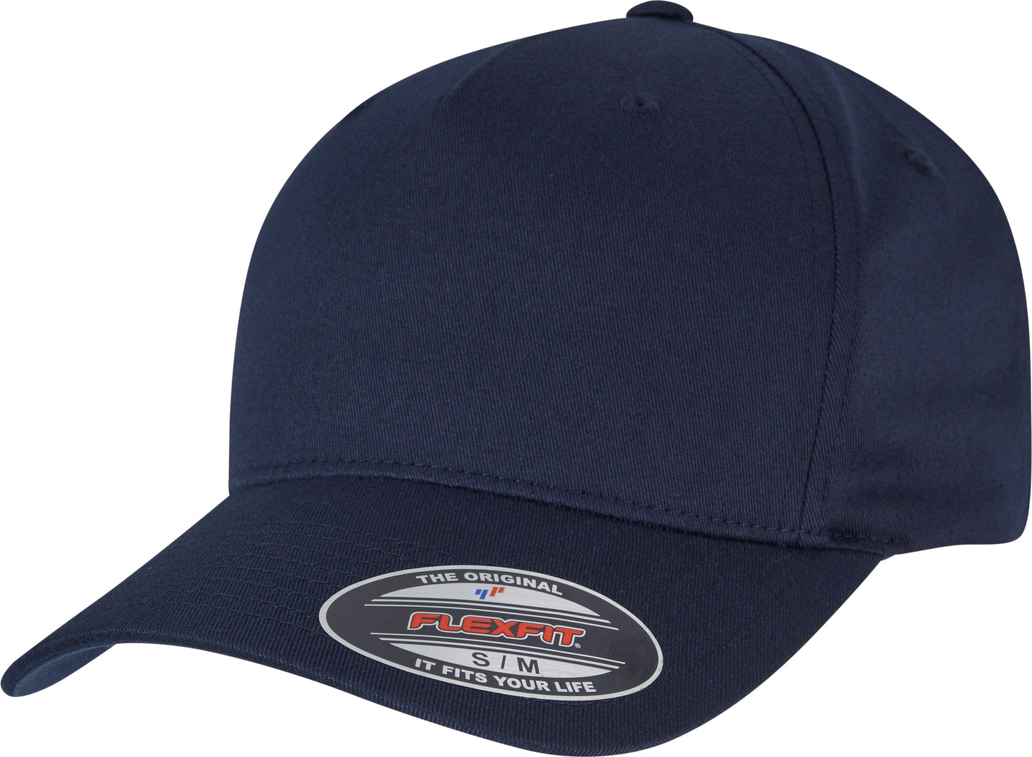Flexfit By Yupoong 5-Panel Cap with Curved Visor and Flexfit Technology