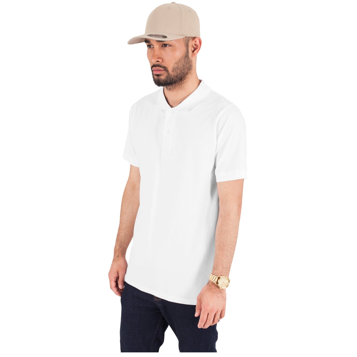 Flexfit By Yupoong 5-Panel Cap with Curved Visor and Flexfit Technology