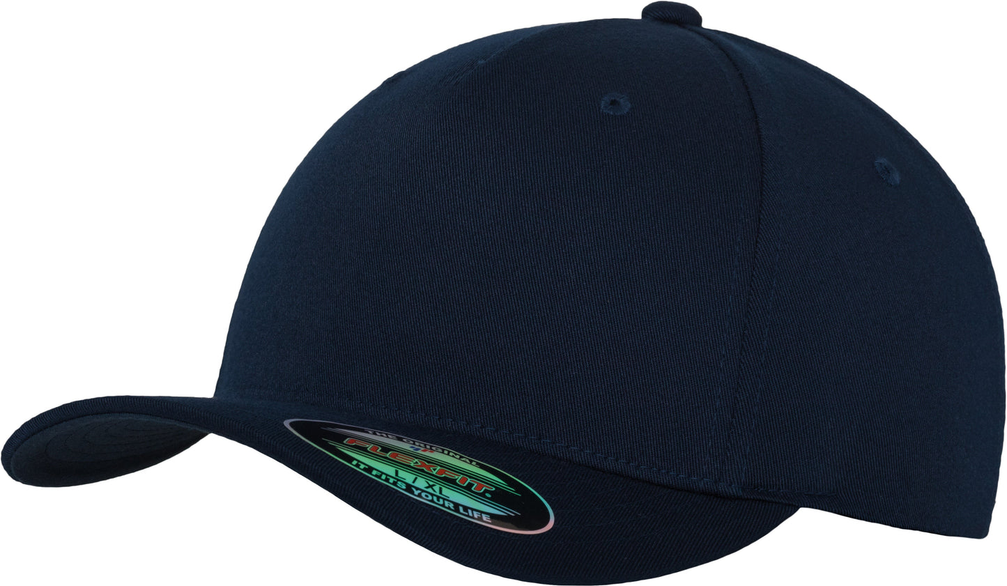 Flexfit By Yupoong 5-Panel Cap with Curved Visor and Flexfit Technology