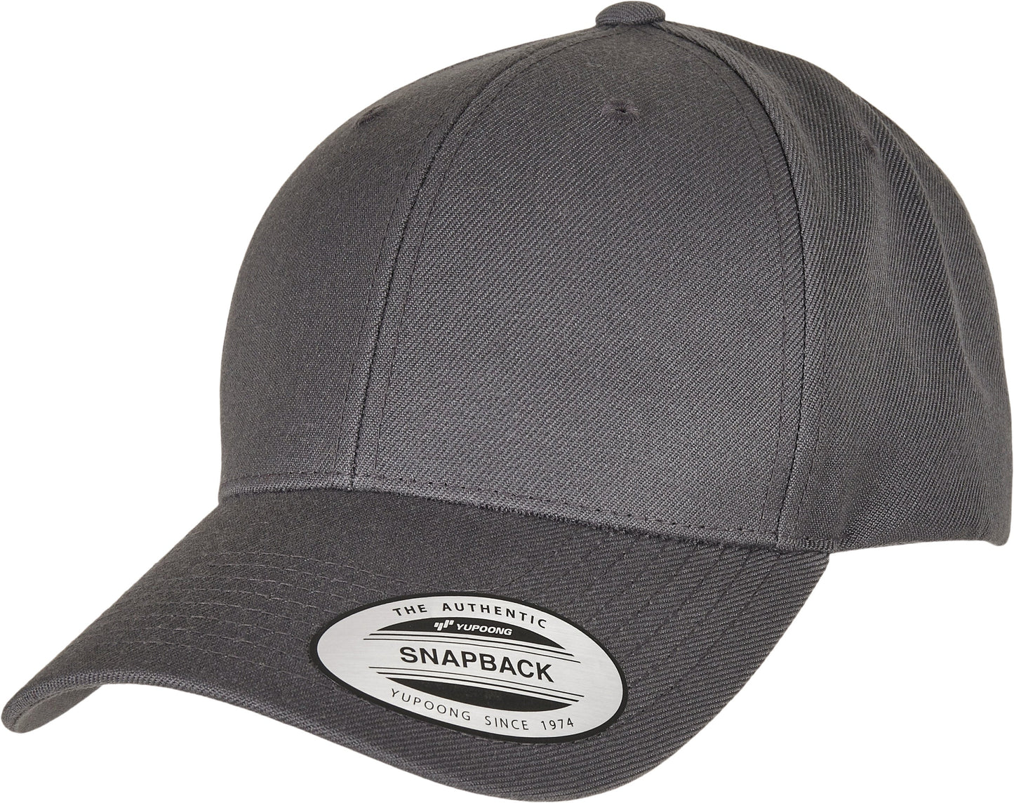 Flexfit Yupoong Premium Curved Visor Snapback Cap 6789M One Size Black