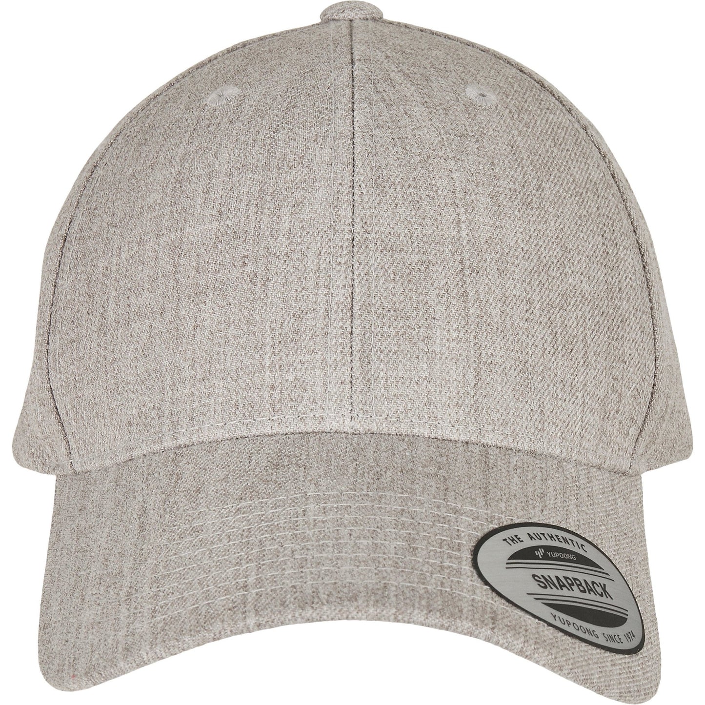 Flexfit Yupoong Premium Curved Visor Snapback Cap 6789M One Size Black