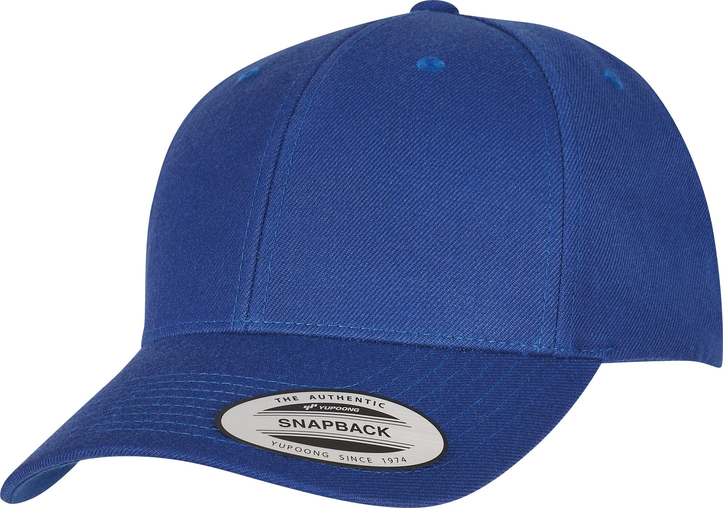Flexfit Yupoong Premium Curved Visor Snapback Cap 6789M One Size Black