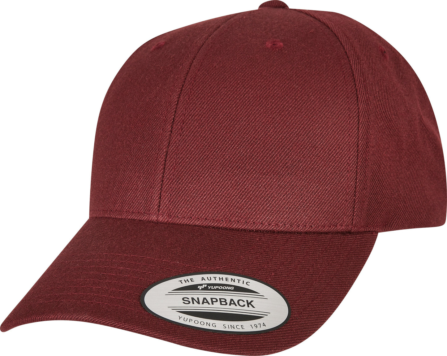 Flexfit Yupoong Premium Curved Visor Snapback Cap 6789M One Size Black