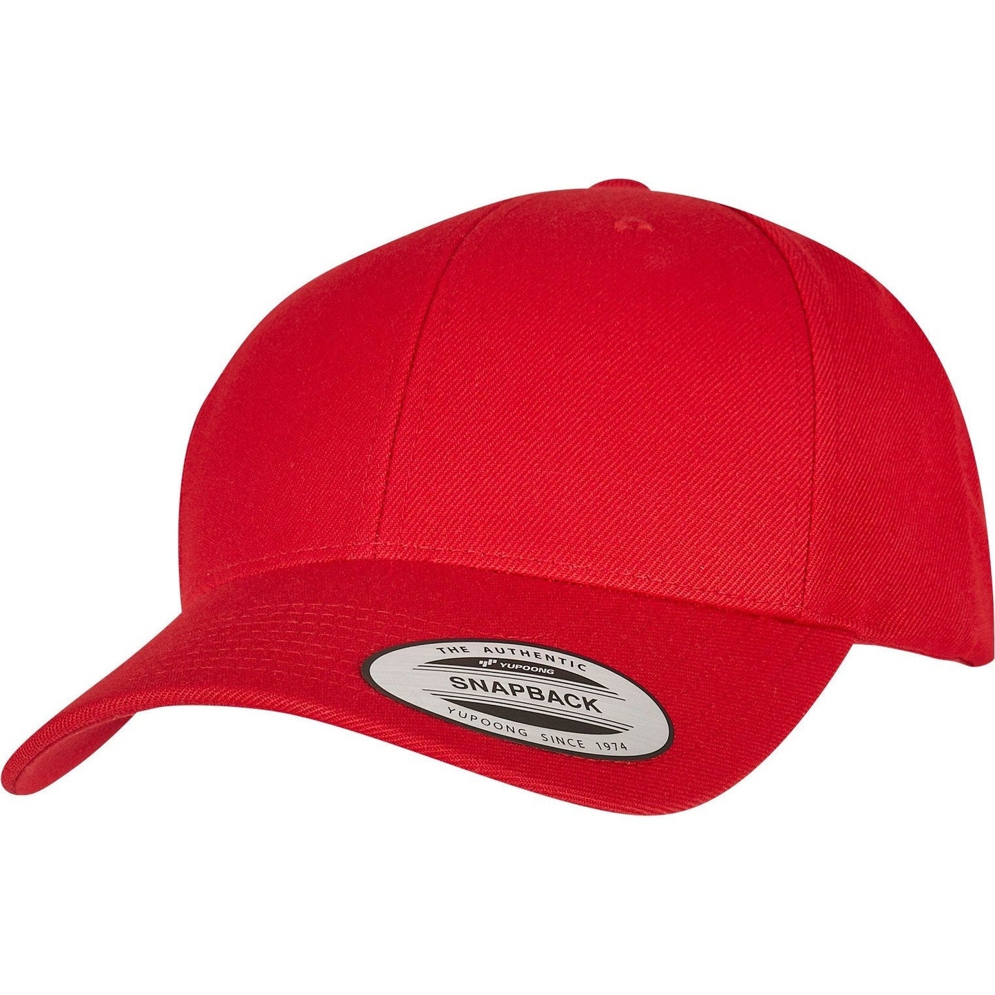 Flexfit Yupoong Premium Curved Visor Snapback Cap 6789M One Size Black