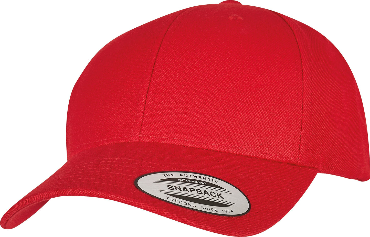 Flexfit Yupoong Premium Curved Visor Snapback Cap 6789M One Size Black