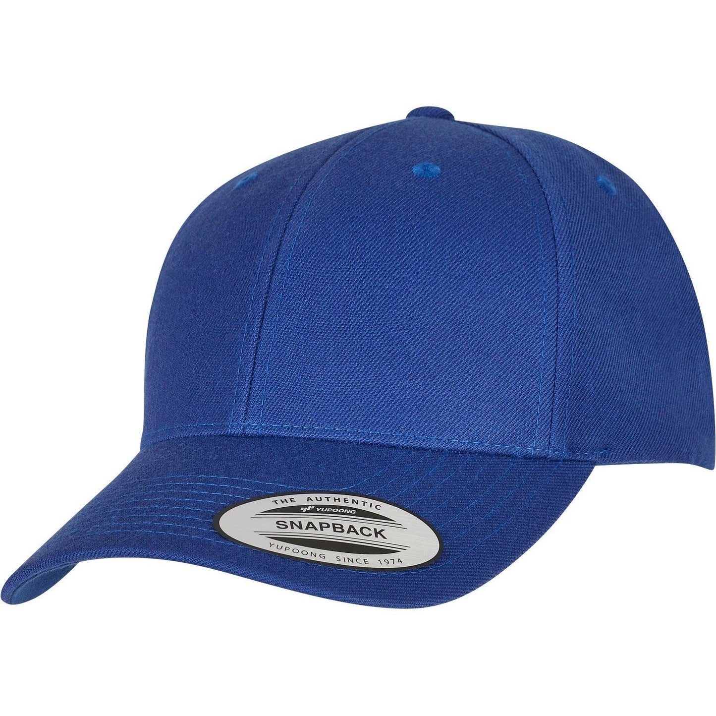 Flexfit Yupoong Premium Curved Visor Snapback Cap 6789M One Size Black