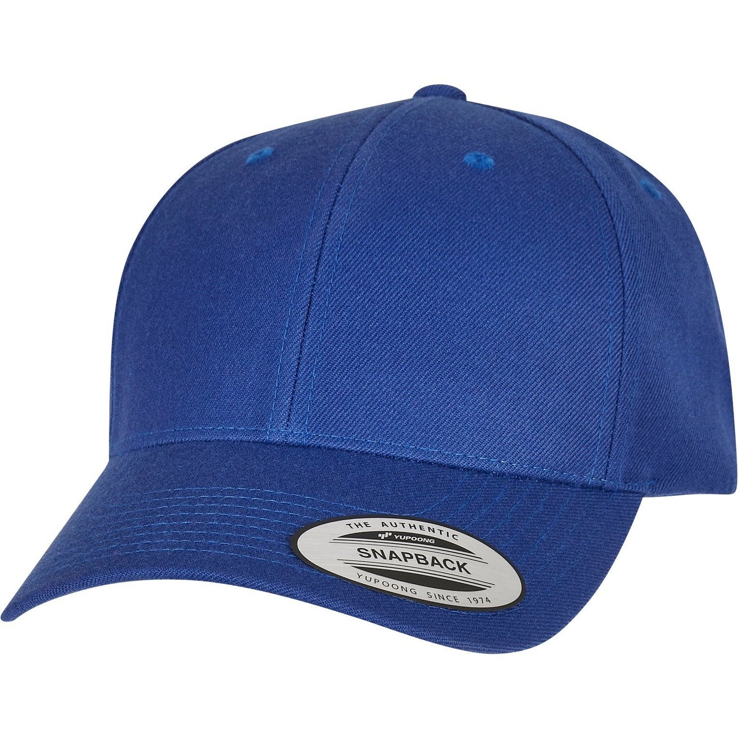 Flexfit Yupoong Premium Curved Visor Snapback Cap 6789M One Size Black