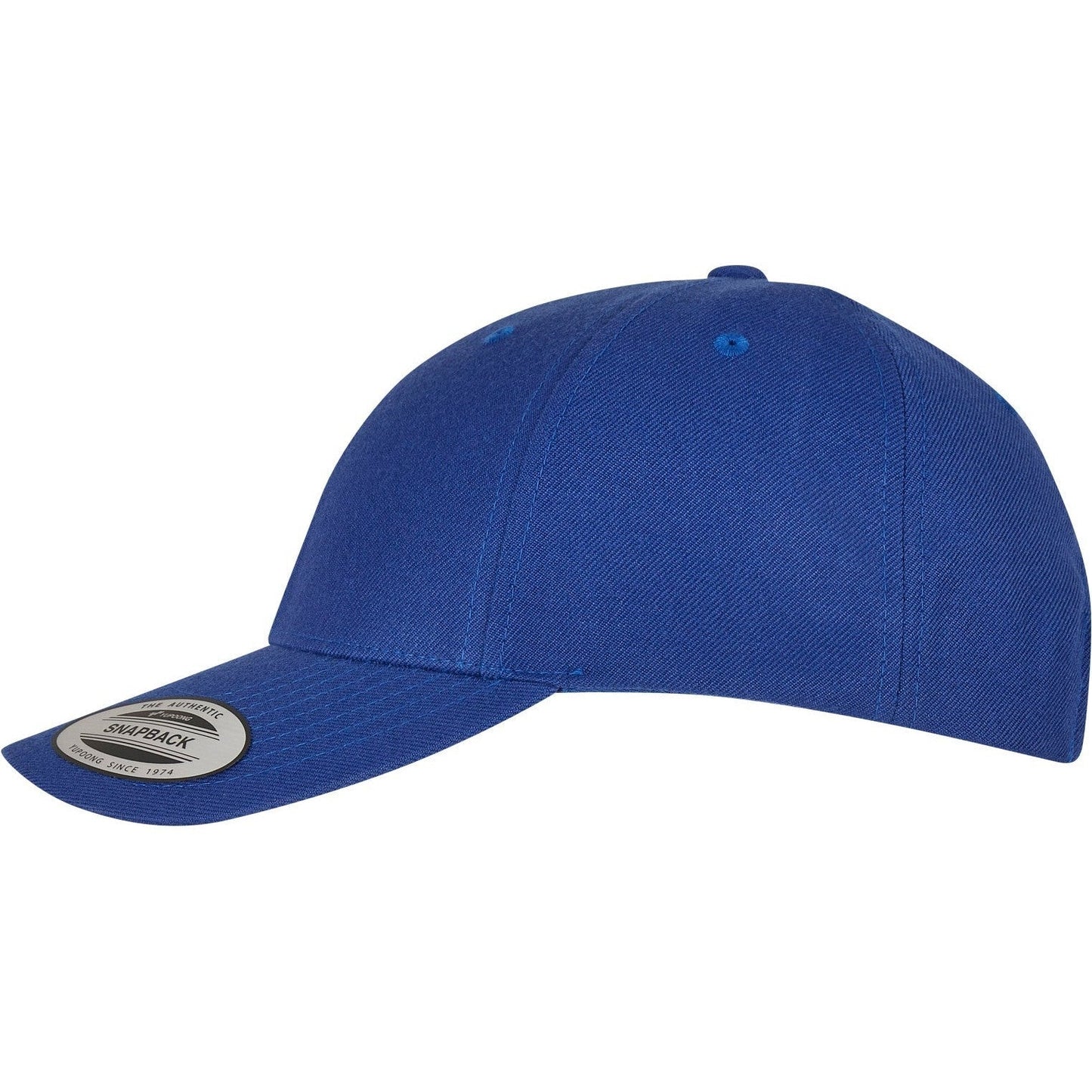 Flexfit Yupoong Premium Curved Visor Snapback Cap 6789M One Size Black