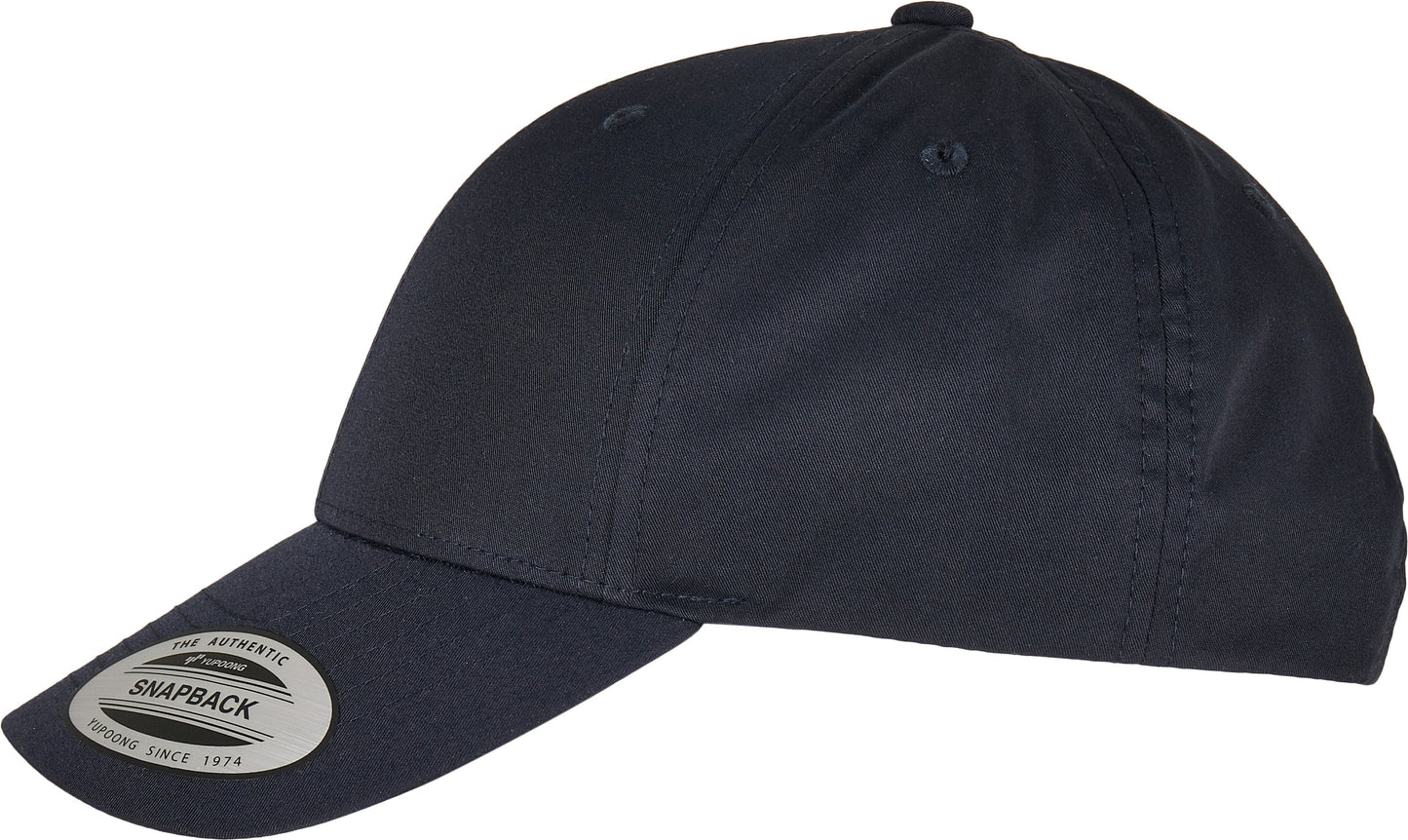 Flexfit Yupoong Recycled Poly Twill Snapback Cap Adjustable Curved Visor