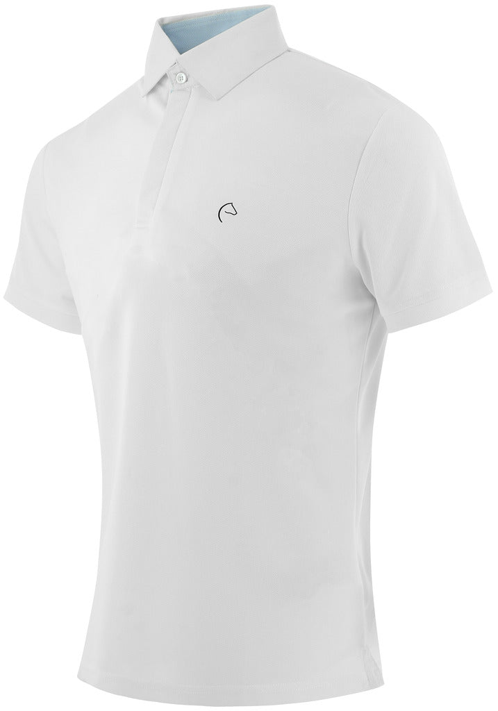 Equitheme Children's Edy Mesh Polo Lightweight Breathable Equestrian Top